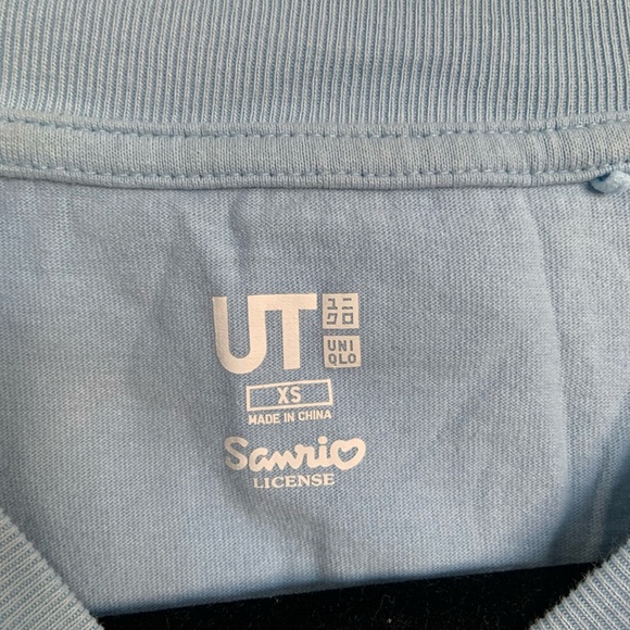 Uniqlo, Blue Graphic Gudetama T-Shirt, Size: X Small - Picture 4 of 4